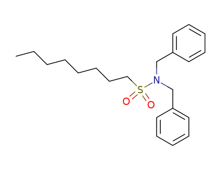 N,N-dibenzyloctane-1-sulfonamide cas  5455-74-3