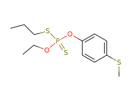 Phosphorodithioic acid,O-ethyl O-[4-(methylthio)phenyl] S-propyl ester