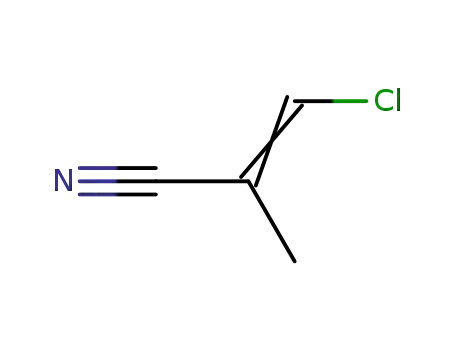 Molecular Structure of 10329-37-0 (3-chloromethacrylonitrile)