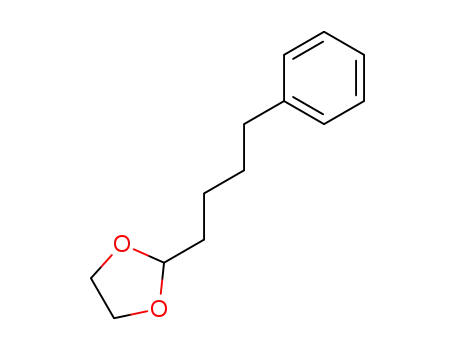 Molecular Structure of 313058-73-0 (1,3-Dioxolane, 2-(4-phenylbutyl)-)