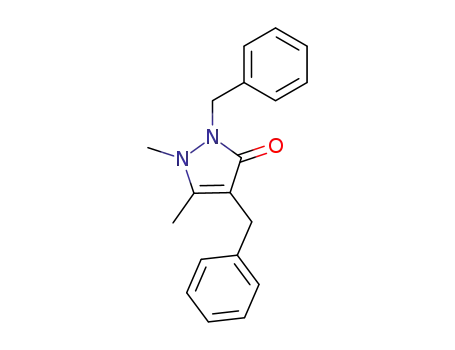 2,4-Dibenzyl-1,5-dimethyl-1,2-dihydro-pyrazol-3-one