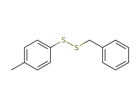 Molecular Structure of 16601-19-7 (1-(benzyl)-2-(4-methylphenyl)disulfide)