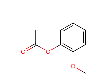 2-methoxy-5-methylphenyl acetate