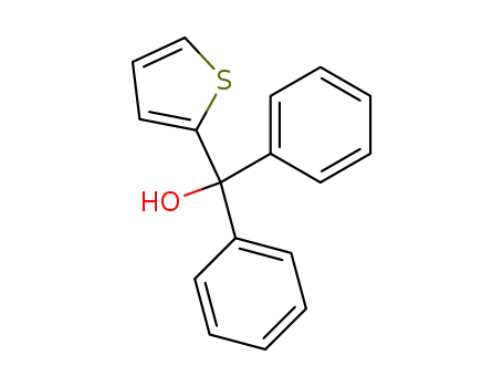 Molecular Structure of 79654-37-8 (diphenyl(thiophen-2-yl)methanol)