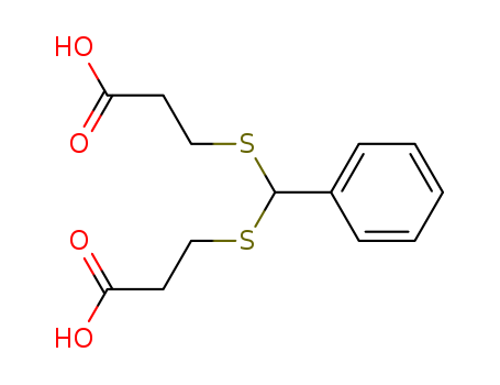 Propanoic acid,3,3'-[(phenylmethylene)bis(thio)]bis-