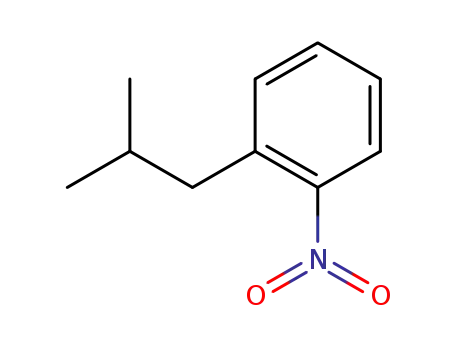 Molecular Structure of 19370-33-3 (1-(2-methylpropyl)-2-nitrobenzene)