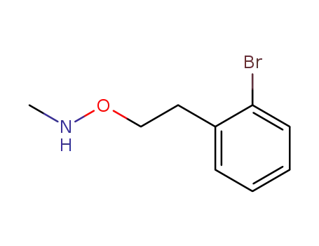 N-methyl-N-<2-(o-bromophenyl)ethoxy>amine