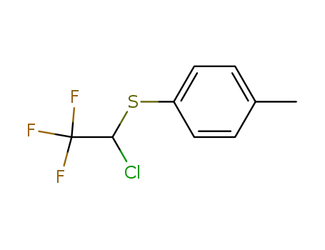 1-[(1-chloro-2,2,2-trifluoroethyl)sulfanyl]-4-methylbenzene