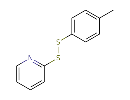 Molecular Structure of 860413-72-5 (4-methylphenyl 2-pyridyl disulfide)