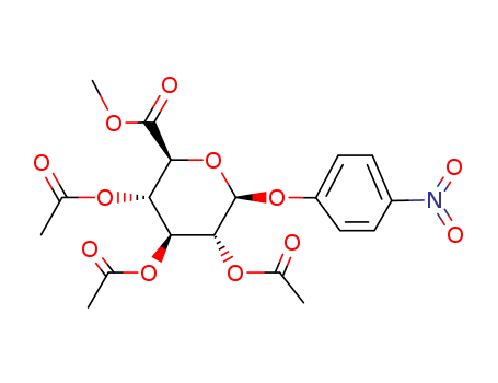 b-D-Glucopyranosiduronic acid,4-nitrophenyl, methyl ester, 2,3,4-triacetate