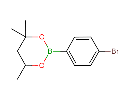 2-(4-Bromophenyl)-4,4,6-trimethyl-1,3,2-dioxaborinane