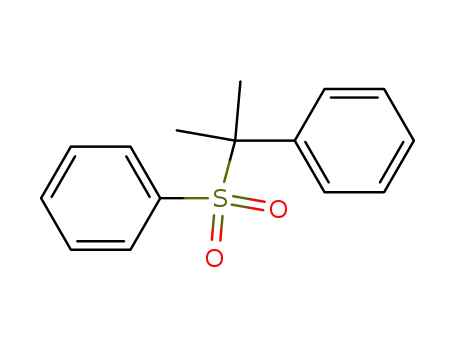 Benzene, [(1-methyl-1-phenylethyl)sulfonyl]-