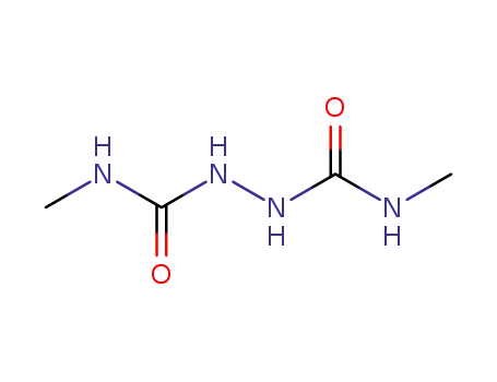 Molecular Structure of 2937-76-0 (1,2-Hydrazinedicarboxamide,N1,N2-dimethyl-)