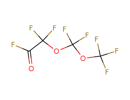 Molecular Structure of 21703-43-5 (Acetyl fluoride, [difluoro(trifluoromethoxy)methoxy]difluoro-)