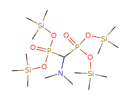 tetra(trimethylsilyl) dimethylaminomethylenediphosphonate