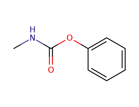 Molecular Structure of 1943-79-9 (Methylcarbamic acid phenyl ester)