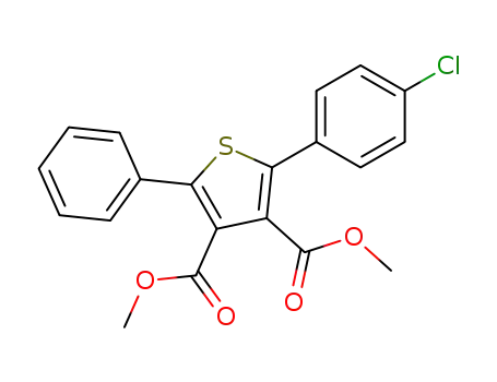 2-(4-Chloro-phenyl)-5-phenyl-thiophene-3,4-dicarboxylic acid dimethyl ester