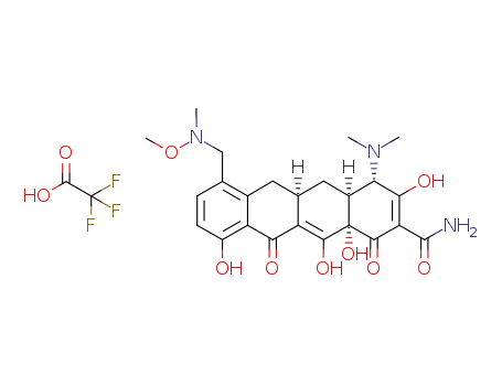 Molecular Structure of 1035978-85-8 (C<sub>2</sub>HF<sub>3</sub>O<sub>2</sub>*C<sub>24</sub>H<sub>29</sub>N<sub>3</sub>O<sub>8</sub>)