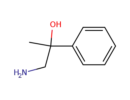 Molecular Structure of 17643-24-2 (1-AMINO-2-PHENYL-PROPAN-2-OL)