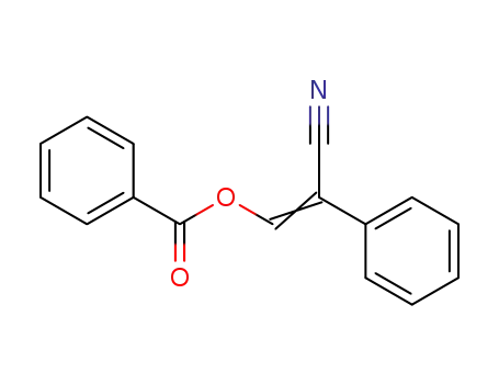 Benzeneacetonitrile, a-[(benzoyloxy)methylene]-