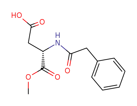 L-Aspartic acid, N-(phenylacetyl)-, 1-methyl ester