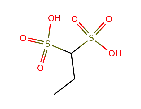 Molecular Structure of 68901-83-7 (1,1-Propanedisulfonic acid)