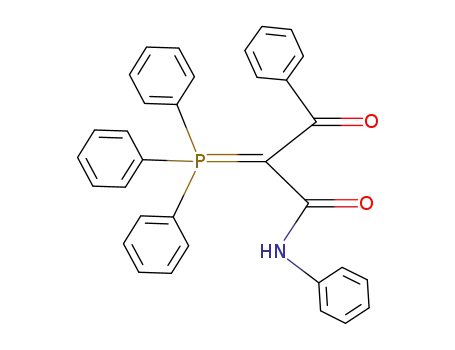 Molecular Structure of 13162-68-0 (Benzenepropanamide,
b-oxo-N-phenyl-a-(triphenylphosphoranylidene)-)