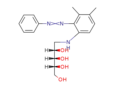 5-(3,4-Dimethyl-2-phenyldiazenylanilino)pentane-1,2,3,4-tetrol