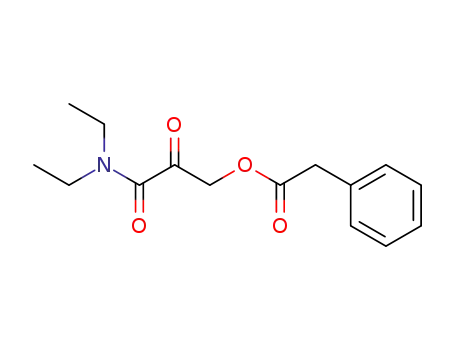 Benzeneacetic acid, 3-(diethylamino)-2,3-dioxopropyl ester