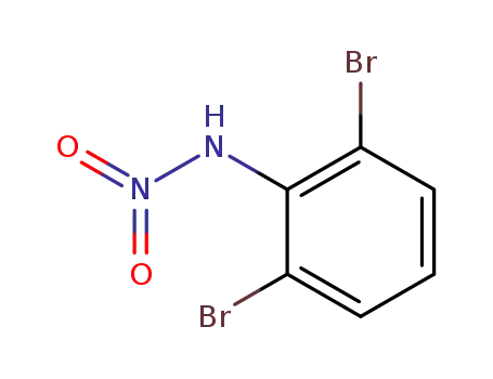 Molecular Structure of 54381-71-4 (2,6-dibromo-N-nitroaniline)