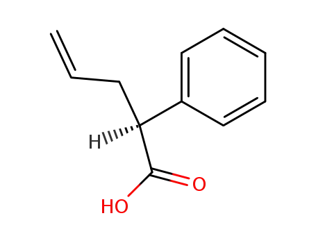 Molecular Structure of 94086-47-2 (2-phenylpent-4-enoic acid)