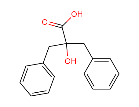 2-Benzyl-2-hydroxy-3-phenylpropionic acid