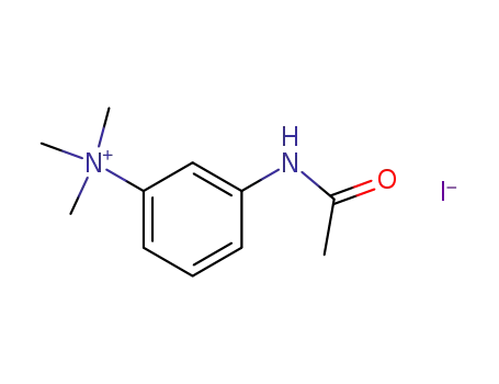 Molecular Structure of 6140-18-7 (3-(acetylamino)-N,N,N-trimethylanilinium iodide)