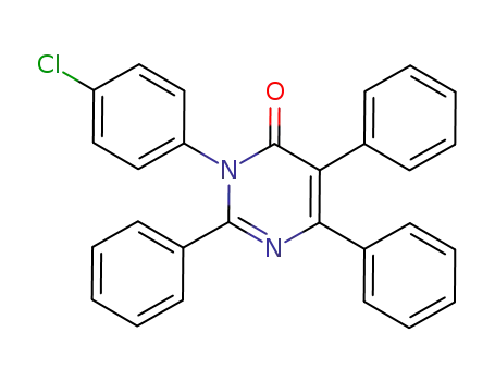3-(4'-chlorophenyl)-2,5,6-triphenylpyrimidin-4(3H)-one