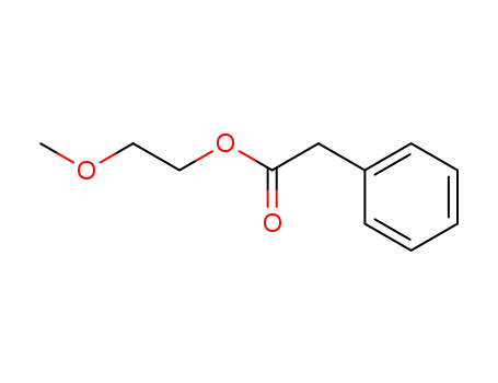 Molecular Structure of 6290-27-3 (2-methoxyethyl phenylacetate)