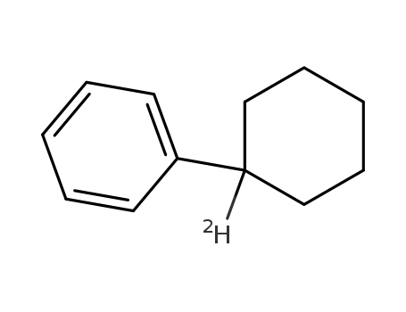 Molecular Structure of 19016-95-6 (cyclohexylbenzene)