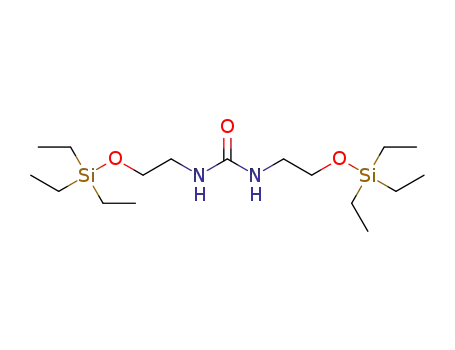 Molecular Structure of 1310688-13-1 (1,3-bis(2-((triethylsilyl)oxy)ethyl)urea)