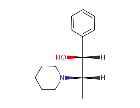 Molecular Structure of 25394-32-5 (1-Piperidineethanol, b-methyl-a-phenyl-)