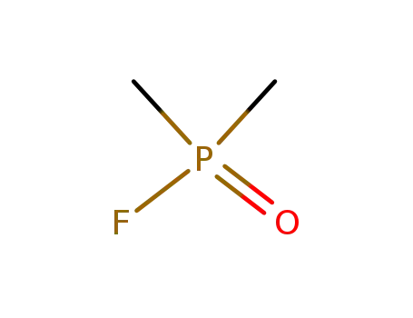 Molecular Structure of 753-70-8 (Phosphinic fluoride, dimethyl-)