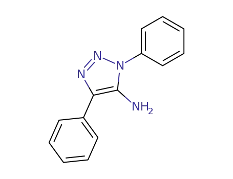 Molecular Structure of 29704-63-0 (1,4-Diphenyl-5-amino-1,2,3-triazole)