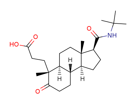 17-beta-(n-butylcarbamoyl)-5-oxo-3,5-secoandrostan-2-oic acid