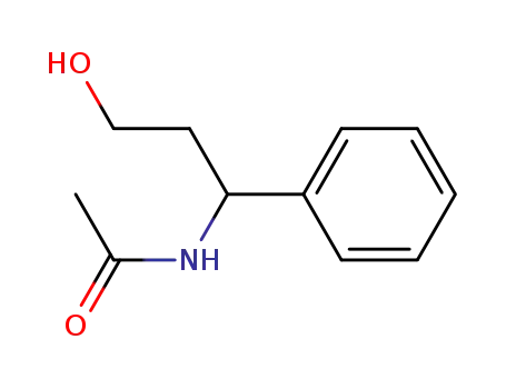 N-(3-hydroxy-1-phenylpropyl)acetamide