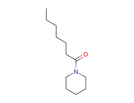 Molecular Structure of 18494-53-6 (1-(piperidin-1-yl)heptan-1-one)