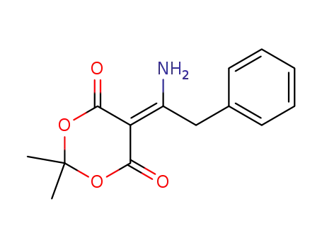 1,3-Dioxane-4,6-dione, 5-(1-amino-2-phenylethylidene)-2,2-dimethyl-