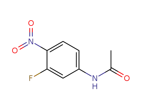 Molecular Structure of 345-30-2 (Acetamide, N-(3-fluoro-4-nitrophenyl)-)