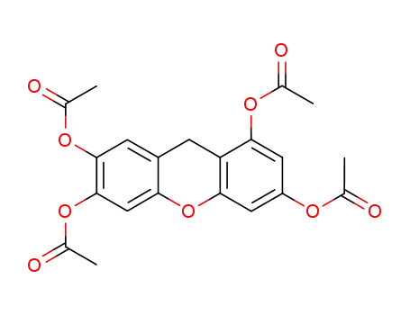 Molecular Structure of 102478-32-0 (1,3,6,7-tetraacetoxy-xanthene)