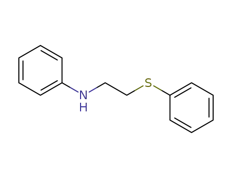 Benzenamine, N-[2-(phenylthio)ethyl]-