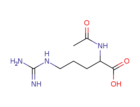 Molecular Structure of 35436-73-8 (N2-acetyl-DL-arginine)