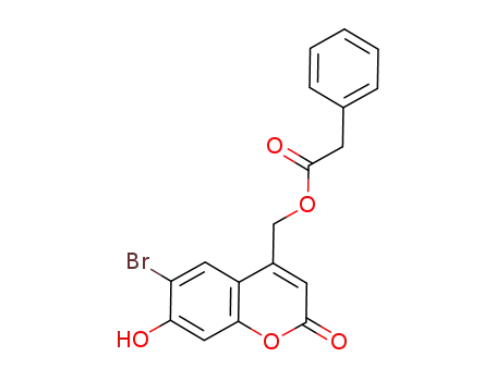 (6-bromo-7-hydroxycoumarin-4-yl)methyl phenylacetate