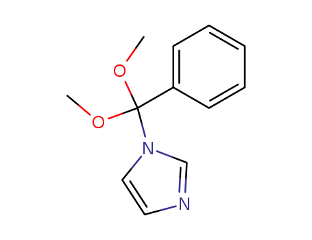 Molecular Structure of 111456-85-0 (1-[dimethoxy(phenyl)methyl]-1H-imidazole)